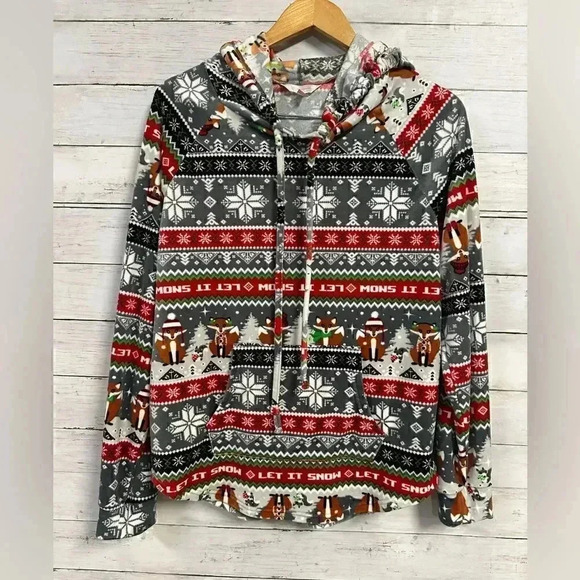 Let it Snow/ Christmas Pull-Over Sweater Size XL - Picture 1 of 5
